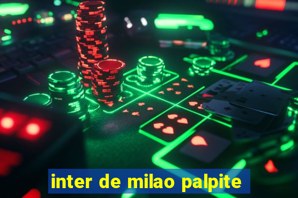 inter de milao palpite